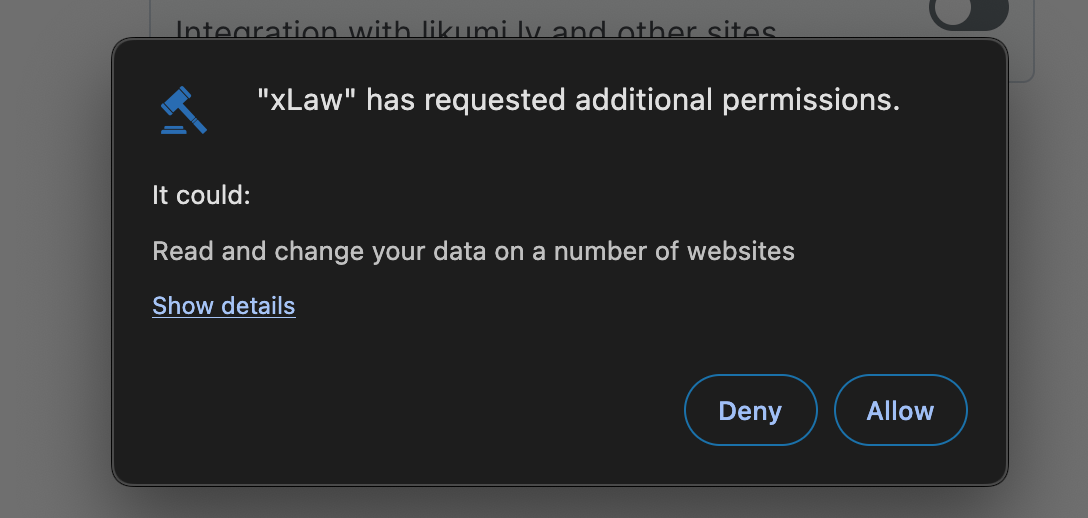 Allow Likumi