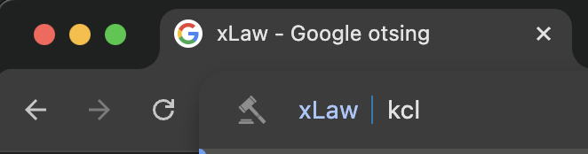 xLaw quick search